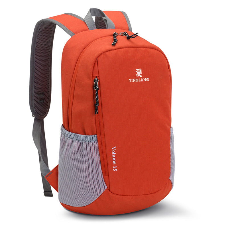 15L Outdoor Leisure Backpack - Waterproof & Lightweight, Large Capacity Daypack for Hiking/Camping/Travel-2