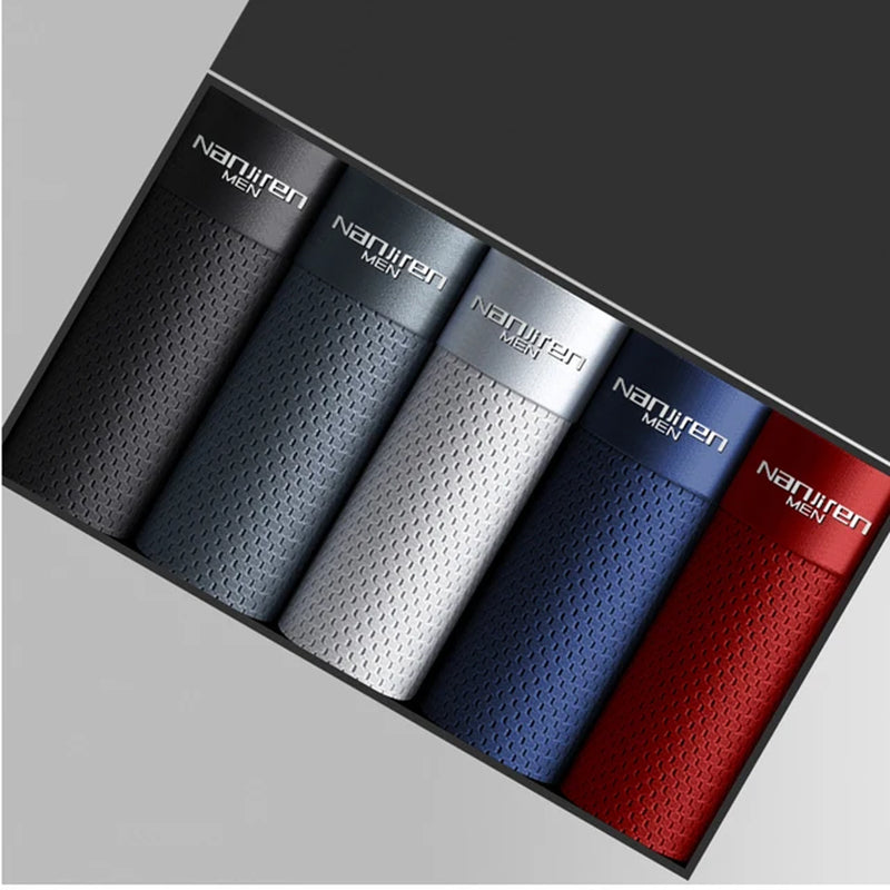 Boxers Men Boxer Shorts Men Underwear Male Underwear Boxers Homme Ice Silk Mesh Boxershorts plus Size Panties Sexy Underpants