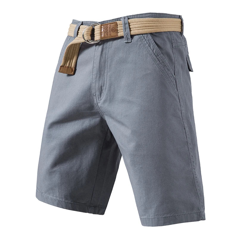 Summer Cargo Shorts Men Cool Camouflage Cotton Casual Mens Short Pants Brand Clothing Comfortable Camo Men Cargo Shorts No Belt