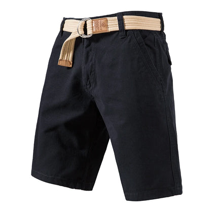 Summer Cargo Shorts Men Cool Camouflage Cotton Casual Mens Short Pants Brand Clothing Comfortable Camo Men Cargo Shorts No Belt
