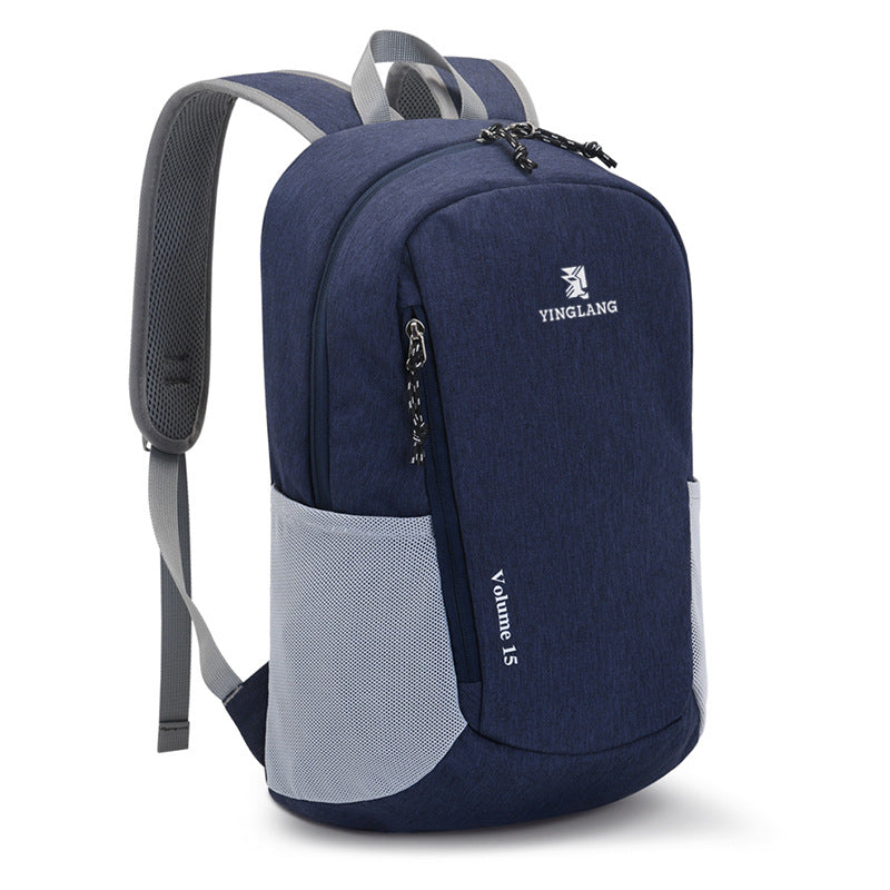 15L Outdoor Leisure Backpack - Waterproof & Lightweight, Large Capacity Daypack for Hiking/Camping/Travel-4