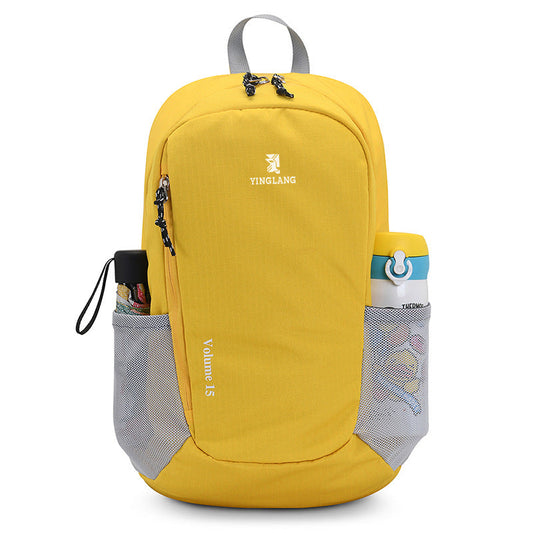 15L Outdoor Leisure Backpack - Waterproof & Lightweight, Large Capacity Daypack for Hiking/Camping/Travel-0