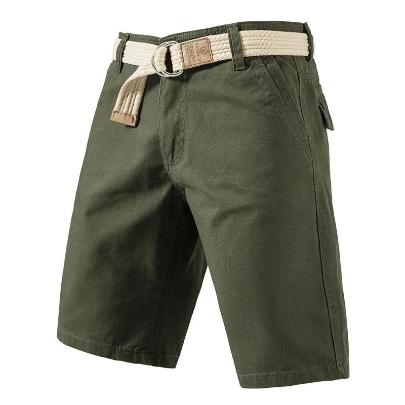 Summer Cargo Shorts Men Cool Camouflage Cotton Casual Mens Short Pants Brand Clothing Comfortable Camo Men Cargo Shorts No Belt